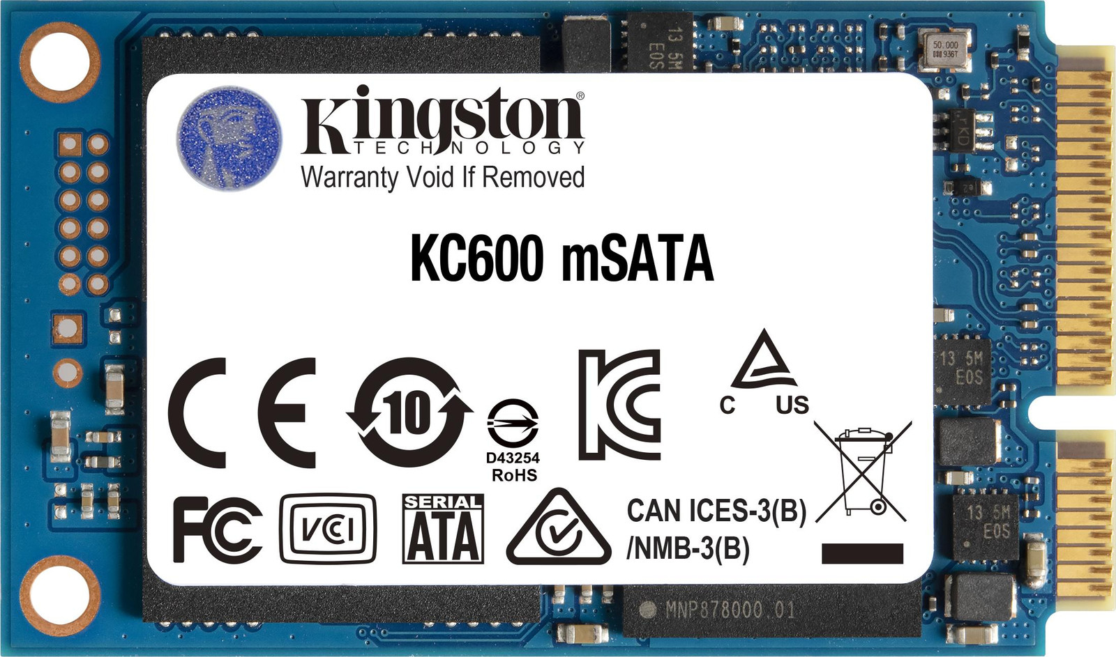 Kingston KC600 Solid-state drive (SSD) - 256 GB - SATA 6Gb/s