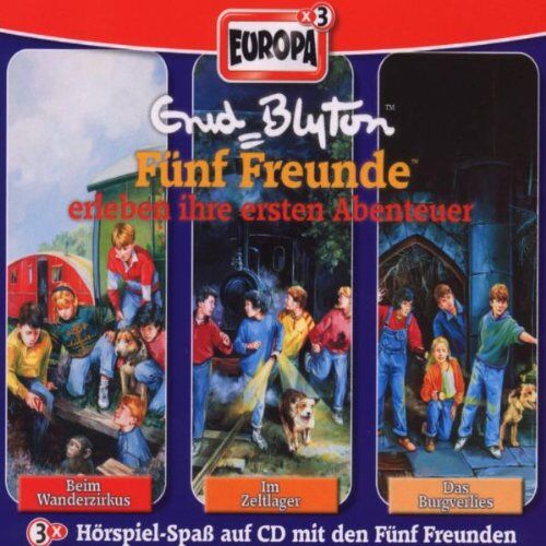 Fünf Freunde Erleben Ihre Erst - 01/3er Box-Erleben Ihre Ersten Abenteuer - Preis vom 08.10.2026 07:26:42 h