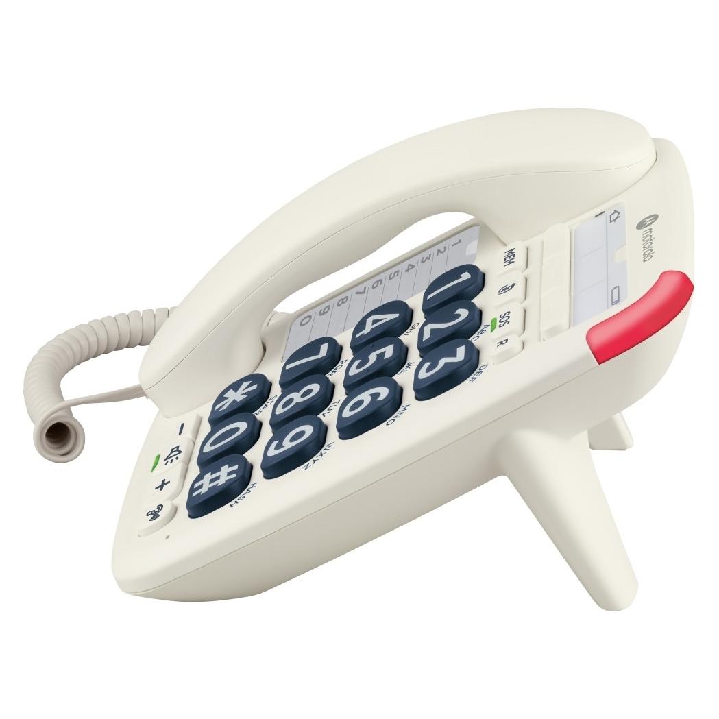 Motorola Cordless landline phone CT200 white (MOTOROLA)