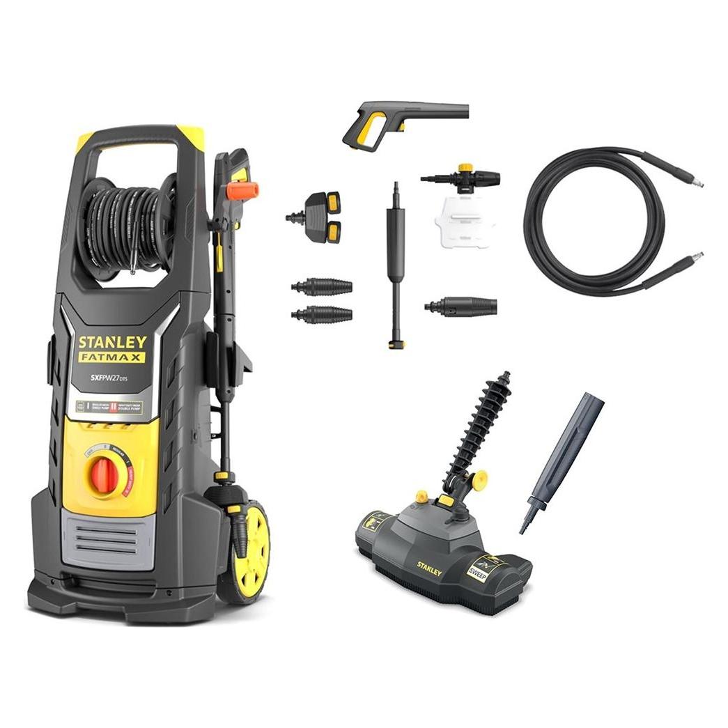 Stanley myjka ciśnieniowa 2700w 160bar 850l/h twin aquasweeper (Netzbetrieb) (SXFPW27DTS-EM)