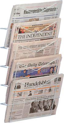 Zeitschriftenhalter, 400x700, 5 Fächer