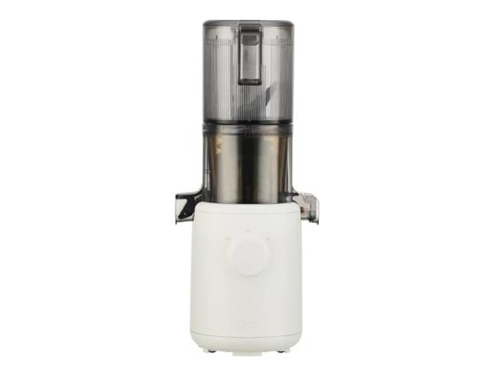 Hurom Slow Juicer Entsafter Gemüse und Obst H310 Leicht zu Reinigen & Leiser Motor Elektrischer Entsafter mit Siebfilter 150 Watt BPA Frei Schlankes Design 220ml (Mushroom)
