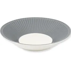 GreenGate Pasta Teller Alice, Ø 23 x H5 cm, stone grey
