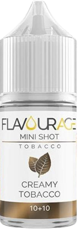 Flavourage Creamy Tobacco Aroma Mini Shot 10ml Tabacco Cioccolato Bianco Pistacchio