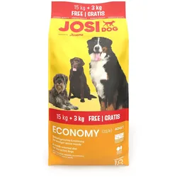 JosiDog Economy | 15+3kg Aktionsware Hundefutter