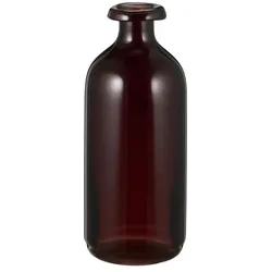HOME STORY Vase   ¦ braun ¦ Glas ¦ Maße (cm): H: 26  Ø: 10.5