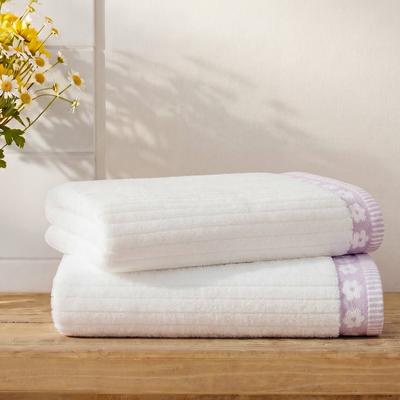 Intelligent Design Flora Rib 2 Piece Bath Towel Set