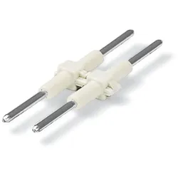 Wago 2060-952/030-000 Verbindungselement,Rastermaß 4 mm,2-polig,weiß 2060952030000  - 500 Stück