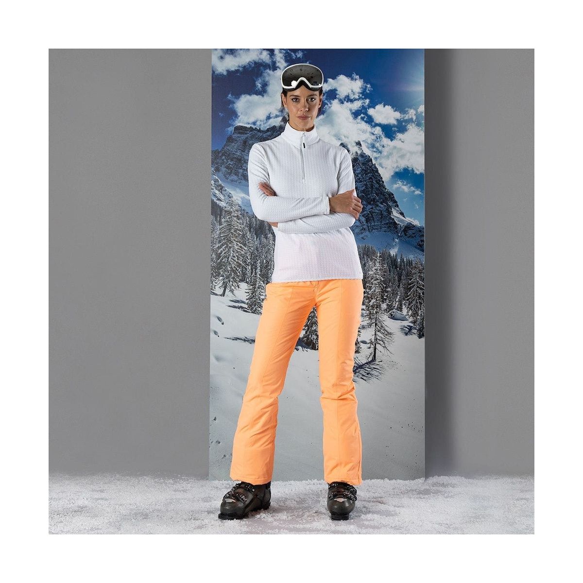 CMP Woman Pant melone (B525) 36 3W20636-B525-36
