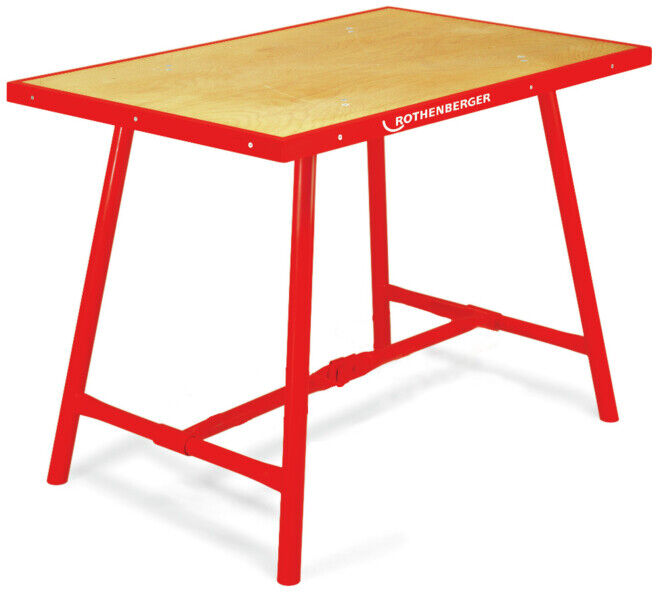Etabli Rothenberger pour serrurier tubulaire, 1200x750x835mm avec arête en acier (70698)