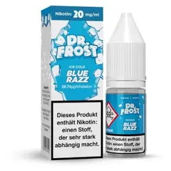 Blue Raspberry Ice 10ml 20mg NicSalt Liquid by Dr. Frost