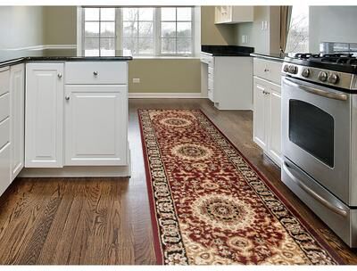 World Rug Gallery Traditional Oriental Medallion Area Rug