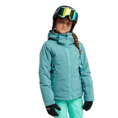 Snowboardjacke ROXY "Ice Escape 10K", Kinder, Gr. 12, blau (arctic), Obermaterial: 100% Polyester., Jacken Snowboardjacke