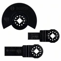 Bosch Accessories 2607017323 PMF Holz Multifunktionswerkzeug-Zubehör-Set 3teilig 1 Set