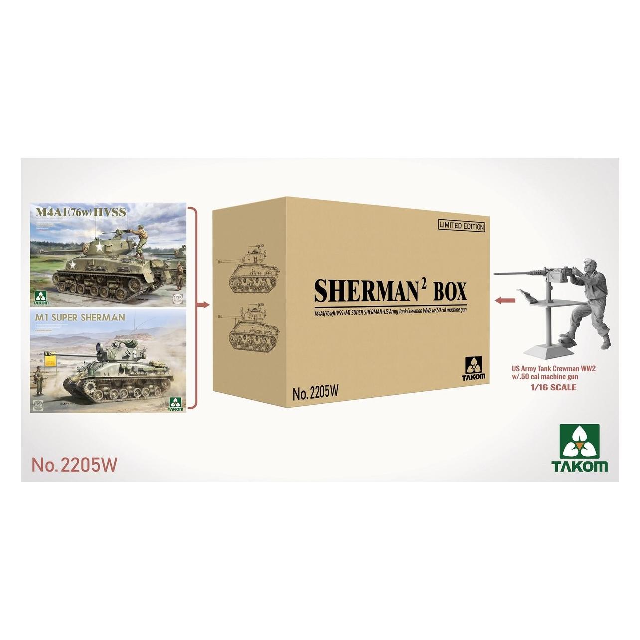 Takom Sherman Big Box (TAK2205W)