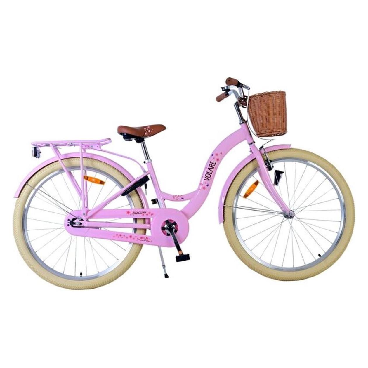Volare Blossom Kinderfiets - Meisjes - 26 inch - Roze (52650) (26") (52650)