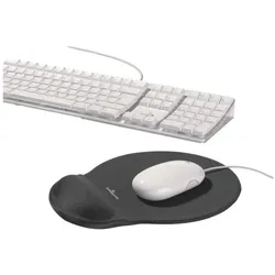 Durable Mousepad »Ergotop« grau, 23x2.6x26 cm