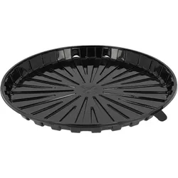 MONOUSO - Plastikbehälter für Kuchen APET Schwarz Ø31cm (90 Stück)