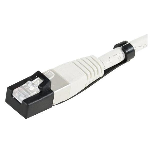 Exertis Connect Staubschutz für RJ45-Stecker, schwarz, 10er Pack (253182)