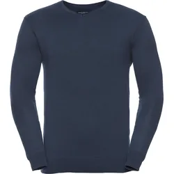 Russell Collection Strickpullover – V-Ausschnitt, french navy, XXS
