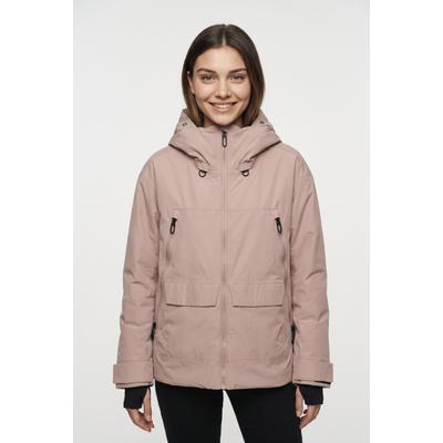 Winterjacke CMP, Damen, Gr. L, rosa (rose dust), Obermaterial: 100% Polyester. Futter: 100% Polyester. Wattierung: 100% Polyester, Jacken Winterjacke, Oversize-Schnitt, Feel Warm Flat Wattierung, Clima-Protect-Technologie