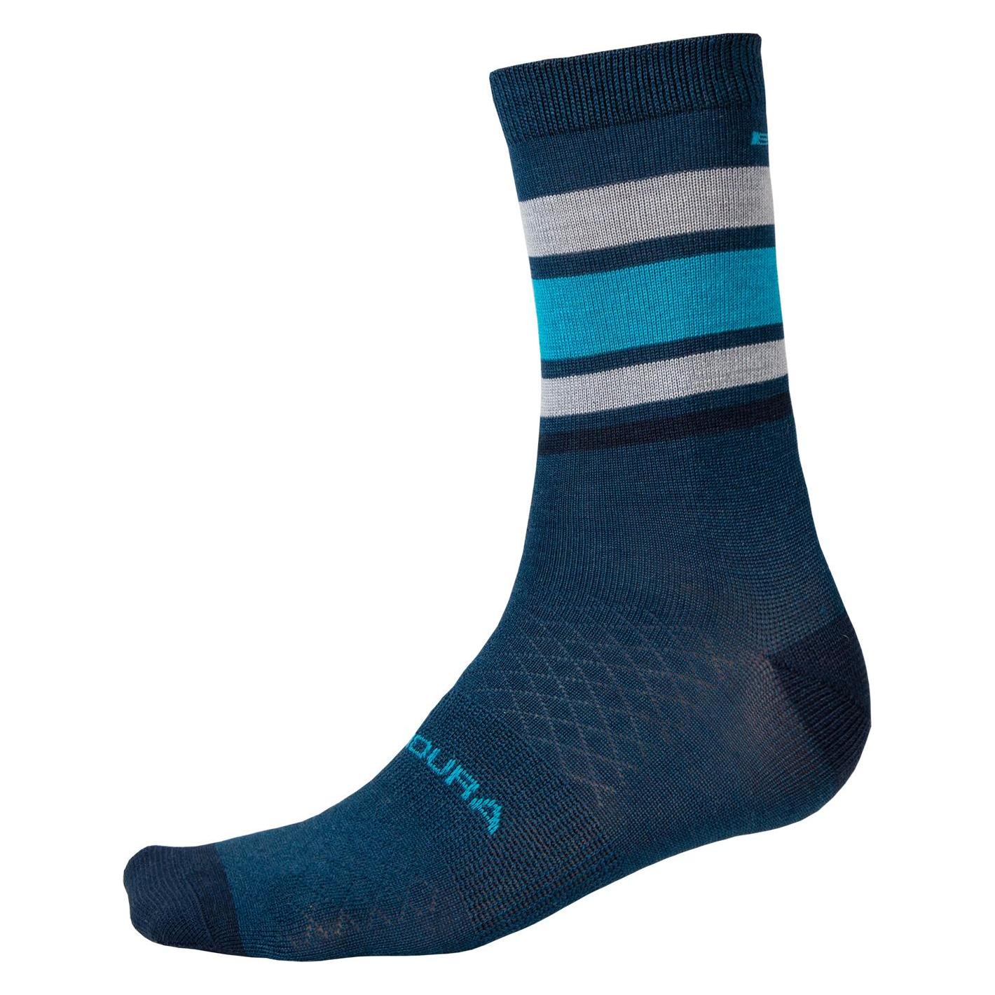 Endura BaaBaa Merino Stripe Socken (L, M) (E1234BB/S-M)
