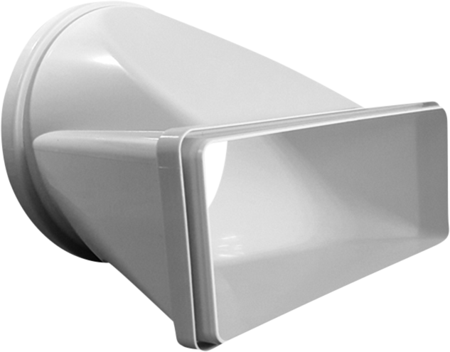 Elica Giunzione Rettangolare Rotonda cod. 1053Q