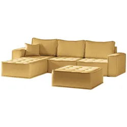 ECKSOFA Sande In Raven