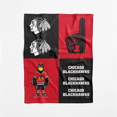 NHL Domino Swaddle Blanket