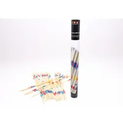 Mikado Jumbo Geschicklichkeitsspiel Bambus 38cm Familienspiel Geduldspiel Set