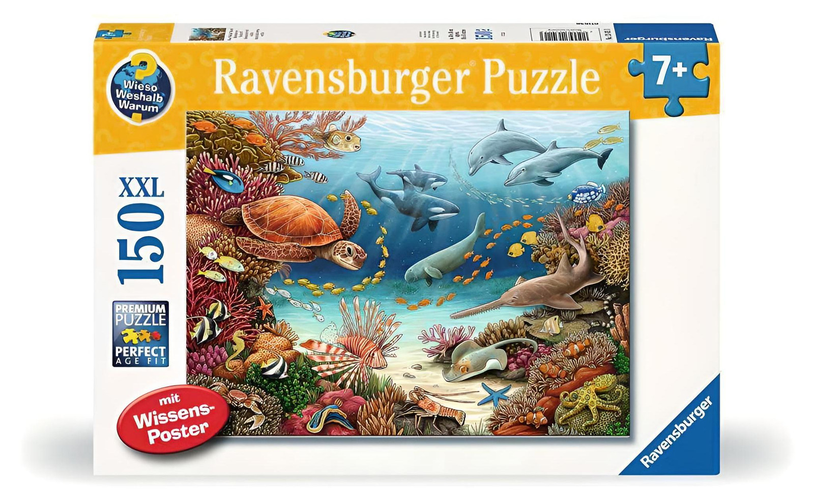 Ravensburger Waarom? Waarom? Waarom? Zeedieren bij het koraalrif
