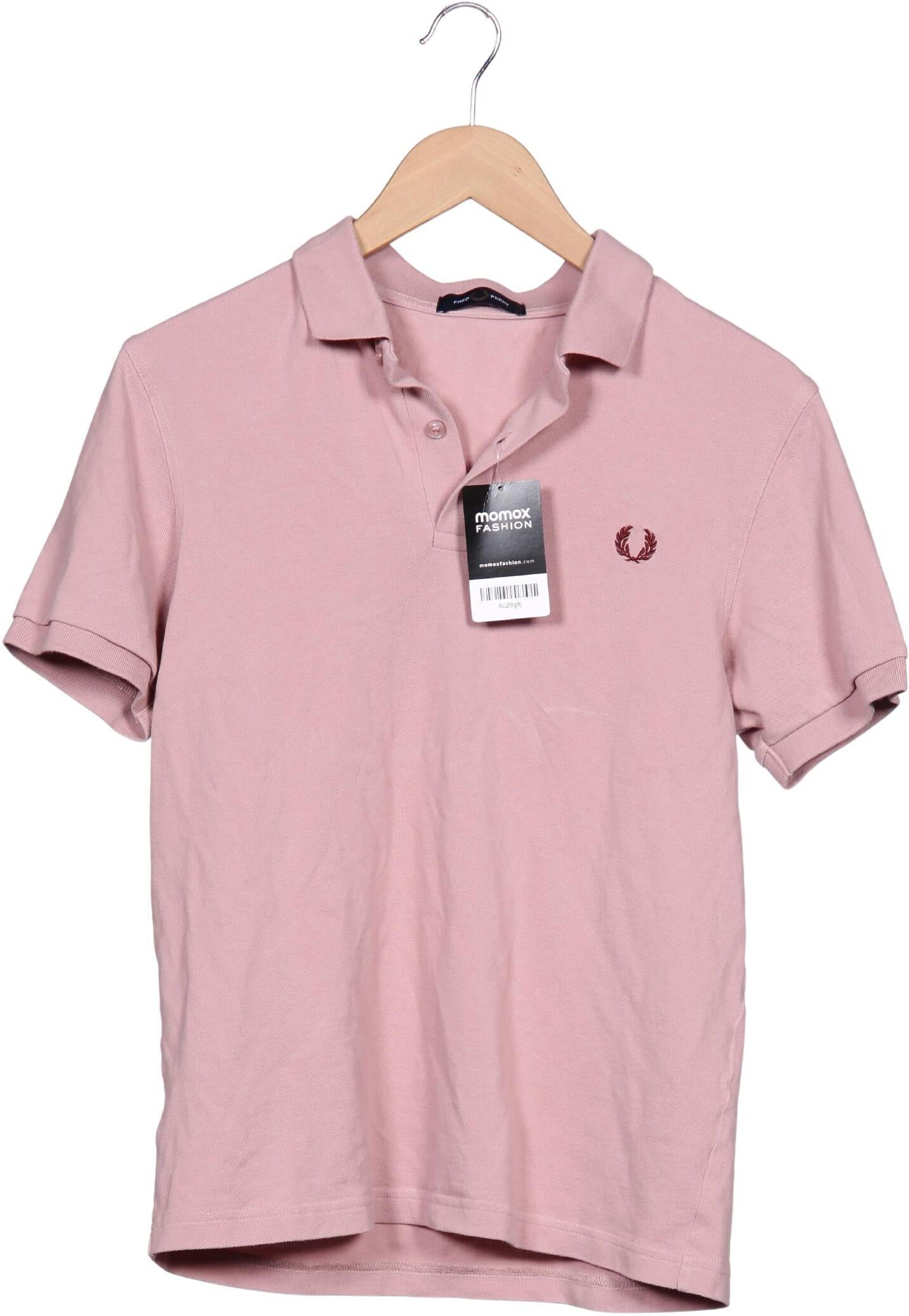 Fred Perry Herren Poloshirt, Pink, Gr. M, Baumwolle - Second Hand