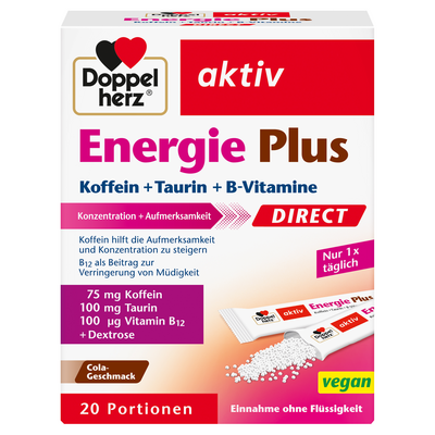 Queisser Pharma GmbH & Co. KG DOPPELHERZ Energie Plus DIRECT Pellets 28,2 g 16395265
