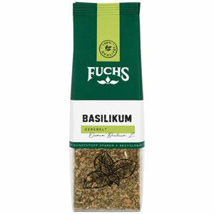 Fuchs Basilikum Premium Qualität, im Beutel, getrocknet und gerebelt, 20 g