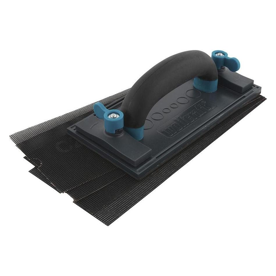 wolfcraft 1 Handschleifer-Set 5-tlg. (11 cm) (8722000)