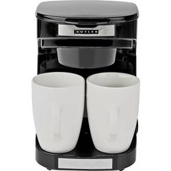 Butler 16100129 Kaffeemaschine Schwarz, Silber mit Filterkaffee-Funktion