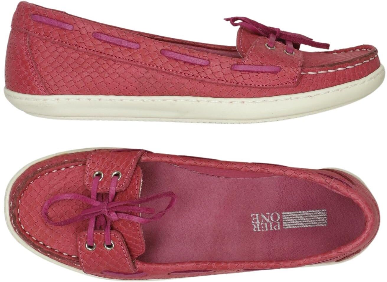 pier one Damen Ballerina, Pink, Gr. EU 36, kein / Etikett - Second Hand
