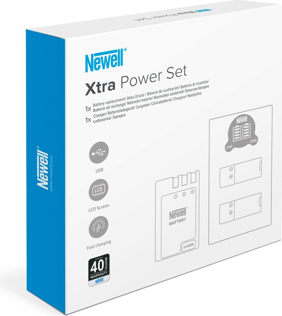 Newell Laadset met dubbele USB-C lader DL-USB-C en NP-F770 accu, geschikt voor Sony