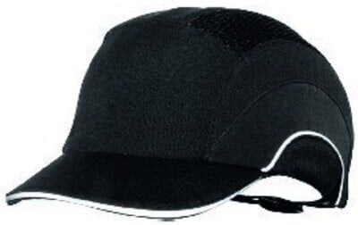 JSP Casquette de protection, visière 7 cm, noire (ABR000-001-100)