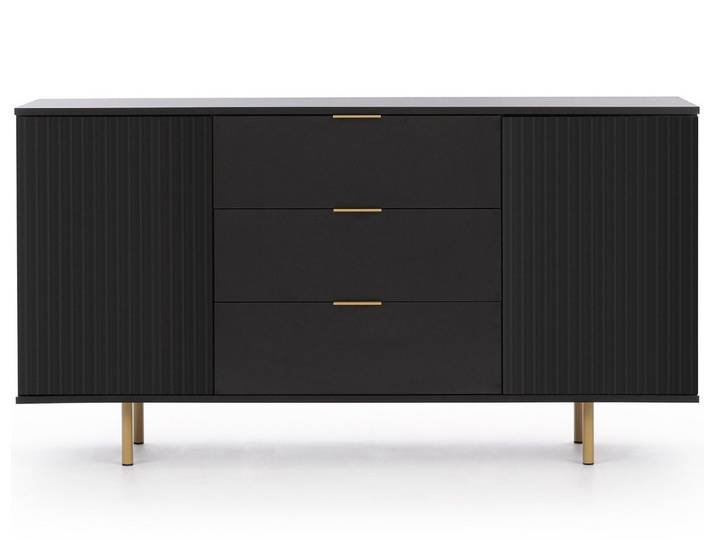 Marmex Möbel Kommode NUBIA 02 Moderne Kommode mit Schubladen und Schranktüren