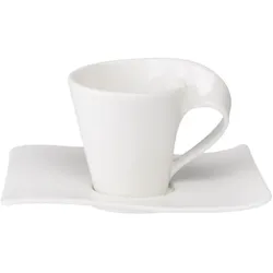 Villeroy & Boch, Tasse, New Wave Kaffeetasse mit Untertasse 2tlg. (200 ml, 1x)