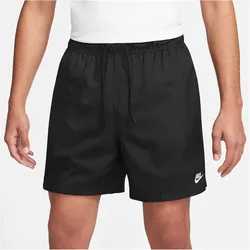 NIKE Club Woven Flow Shorts Herren 010 - black/white XS