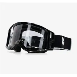 Fox, Herren, Sportbrille, Airspace (Black, Schwarz), Schwarz