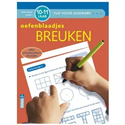 Deltas Tijd voor huiswerk - Oefenblaadjes breuken (10-11 j.): Met uitscheurbare blaadjes (Niederländisch)