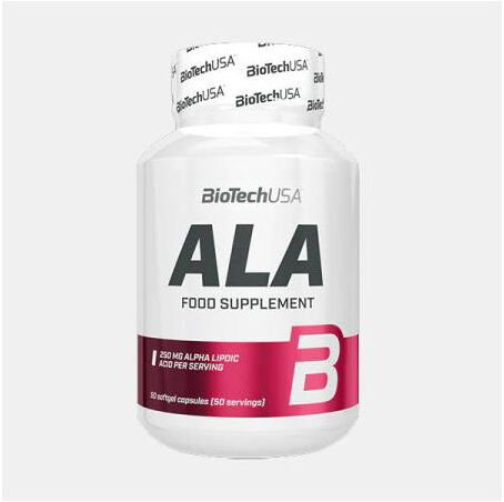 BIOTECH USA ALA ALPHA LIPOIC ACID 250mg 50 CAPSULAS