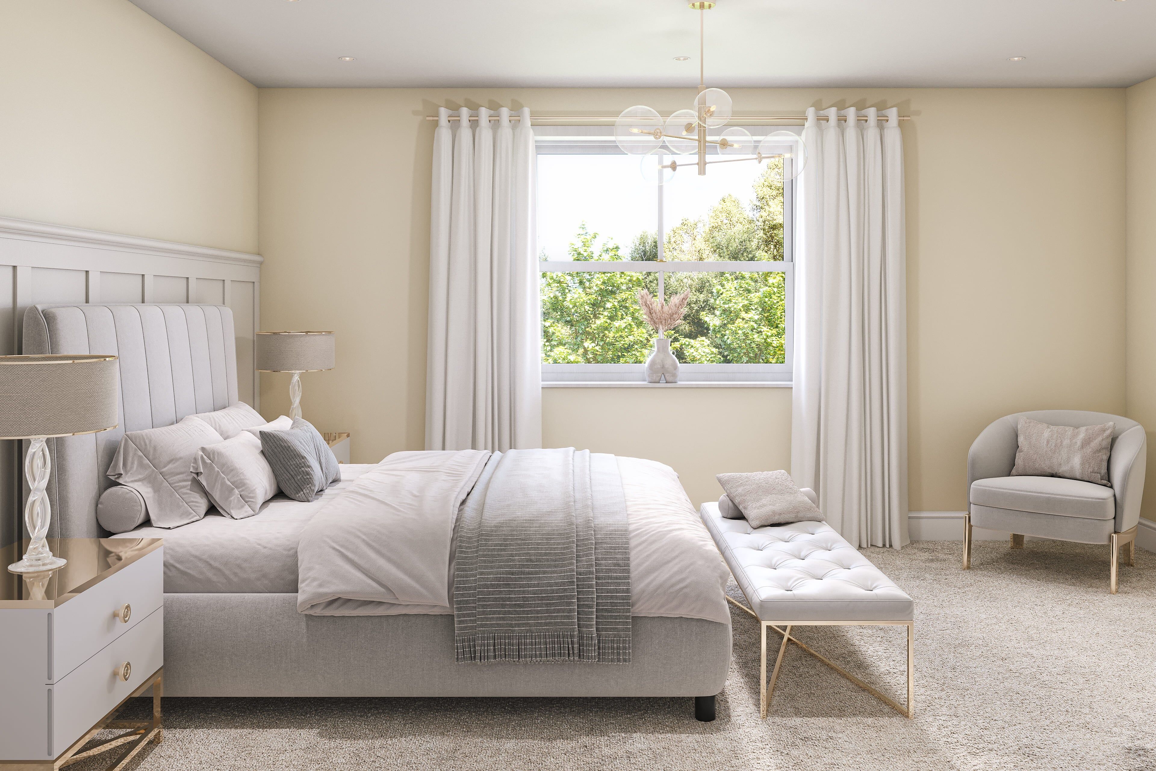 Hemway Wall Paint   Light Cream   Matt Emulsion Interior   Acrylic   Latex - Light Cream - 2.5L