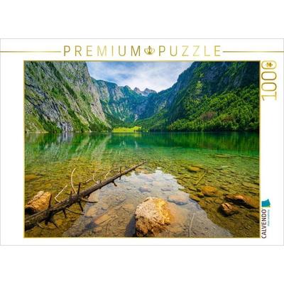 CALVENDO Puzzle Obersee im Sommer | 1000 Teile Lege-Größe 64x48cm Foto-Puzzle für glückliche Stunden
