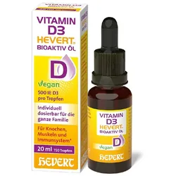 VITAMIN D3 HEVERT BIOAKTIV ÖL 20 ml Öl