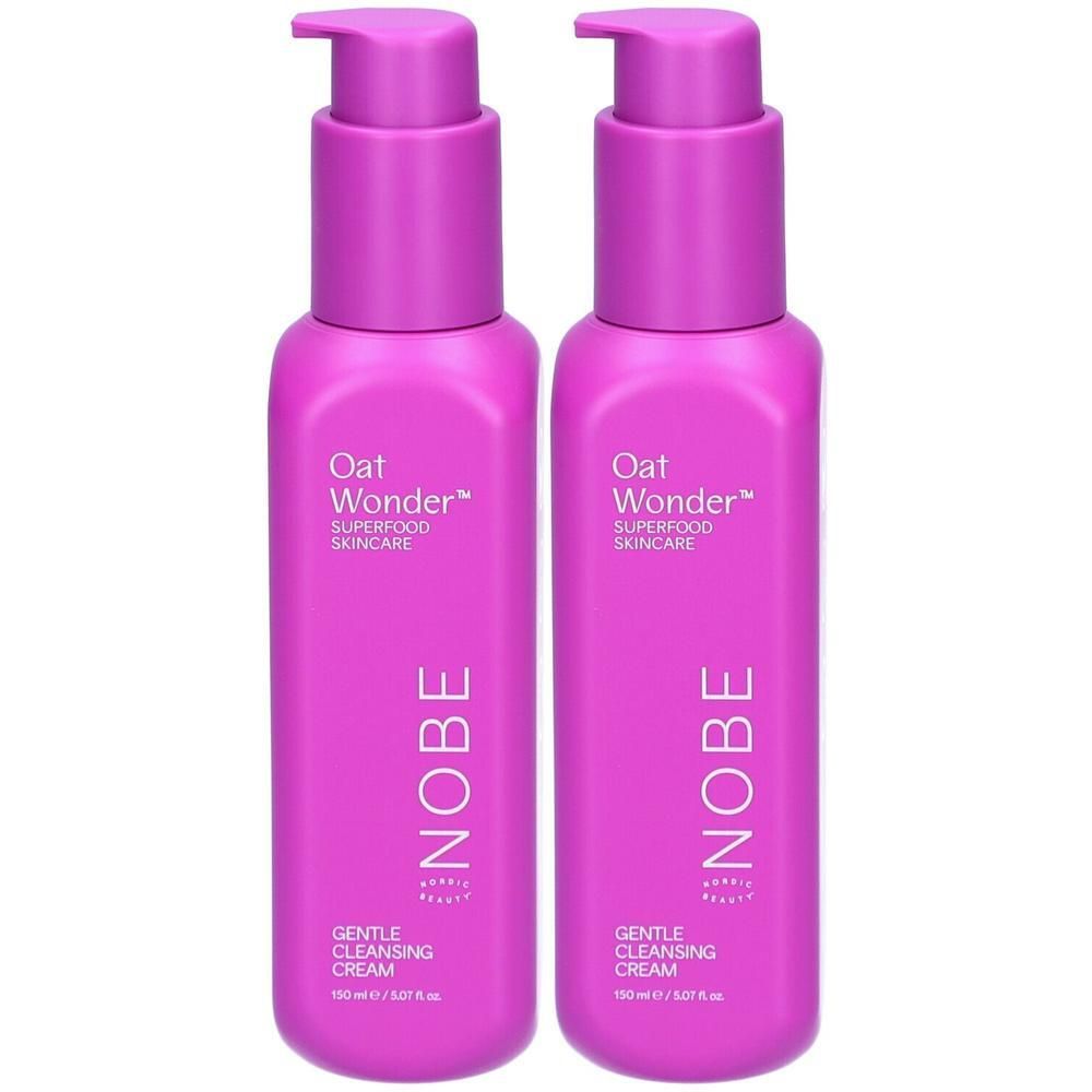 Nobe Oat Wonder Gentle Cleansing Cream 150 ml x2 2x150