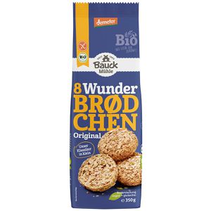 Bauckhof Brotbackmischung Wunderbrötchen Original demeter, BIO, glutenfrei, 350 g
